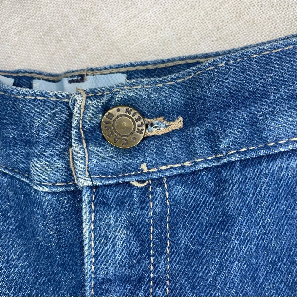 Vintage Calvin Klein High Waisted Jeans Size 8 - Picture 8 of 12